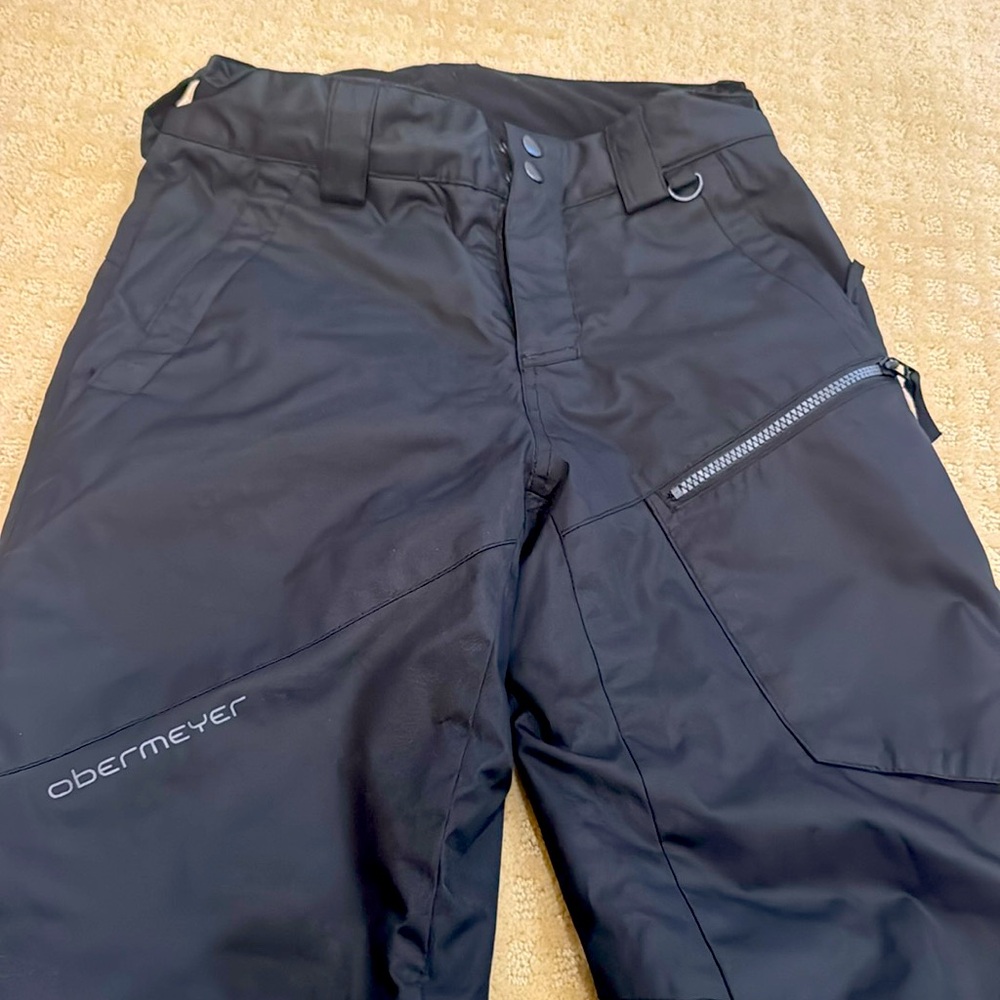 Obermeyer Black Ski Pants